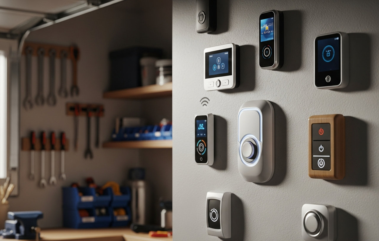 Top Garage Door Opener Wall Buttons for Convenience and Style