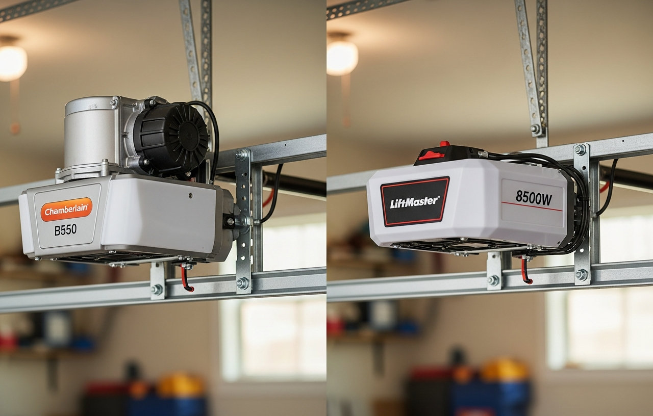 Chamberlain B550 vs. LiftMaster 8500W: Which Smart Opener is Best?