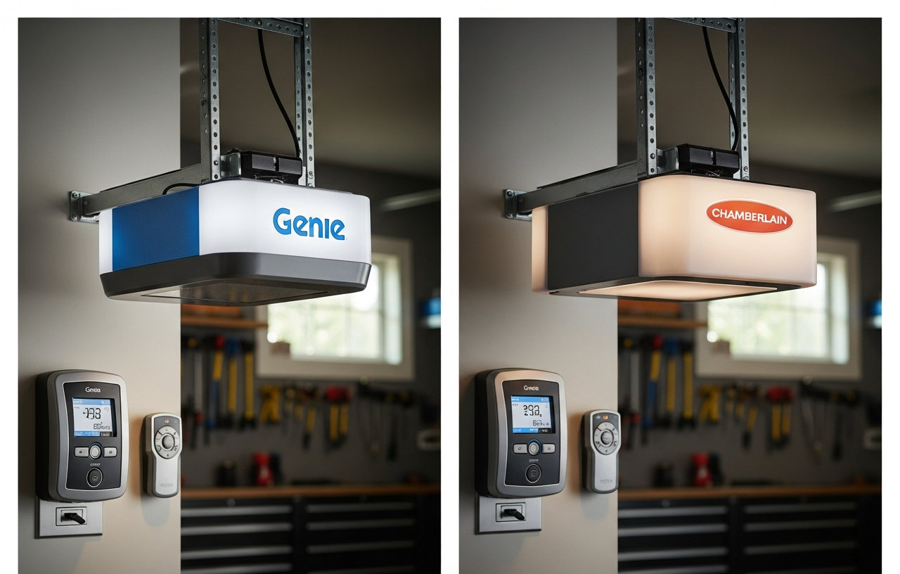 Chamberlain vs. Genie: Comparing Garage Door Openers