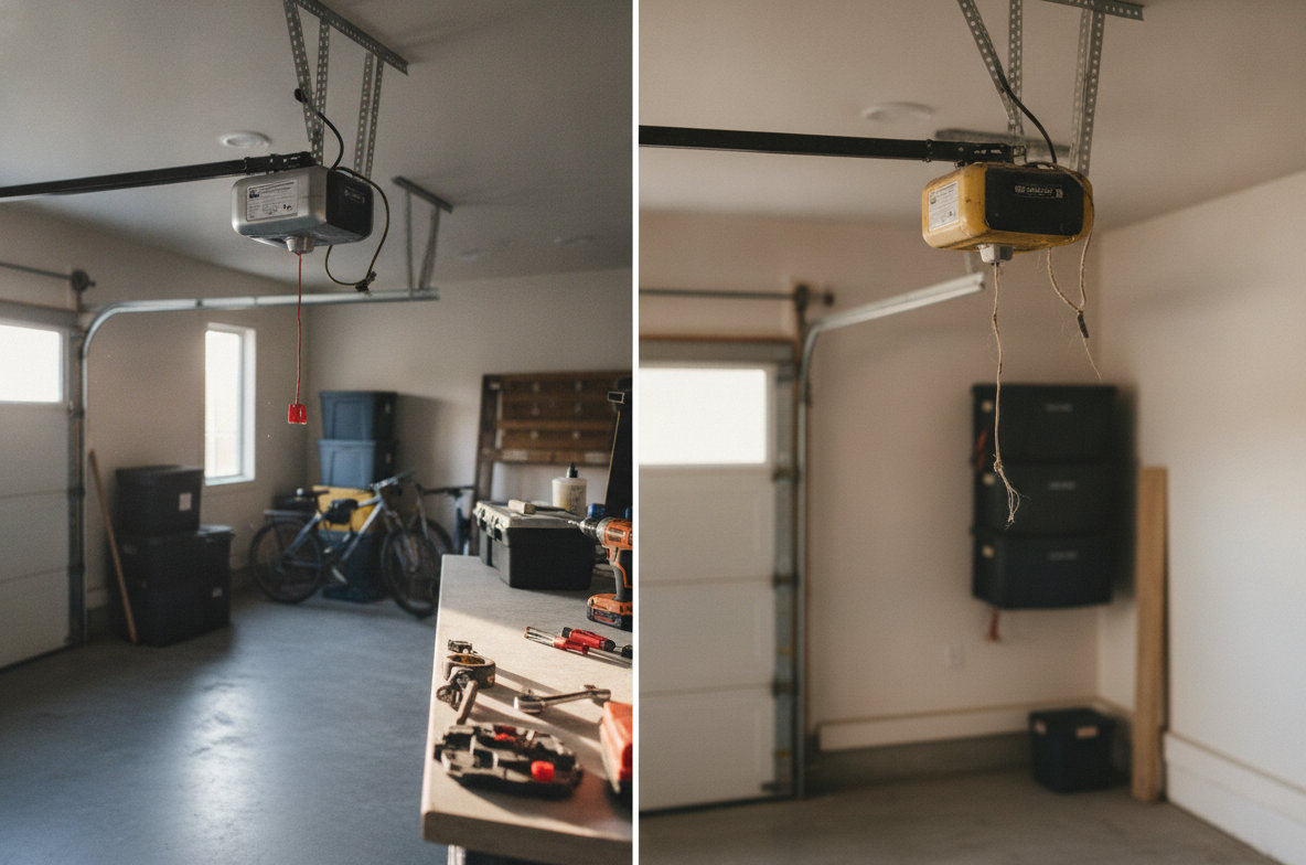 Garage Door Opener Installation Cost vs. Replacement Cost: When to Repair