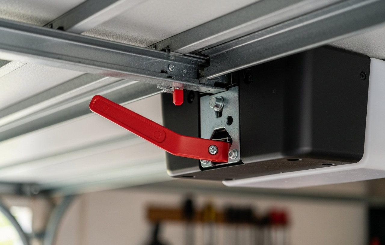 Emergency Release Lever Stuck? How to Free Your Garage Door Opener