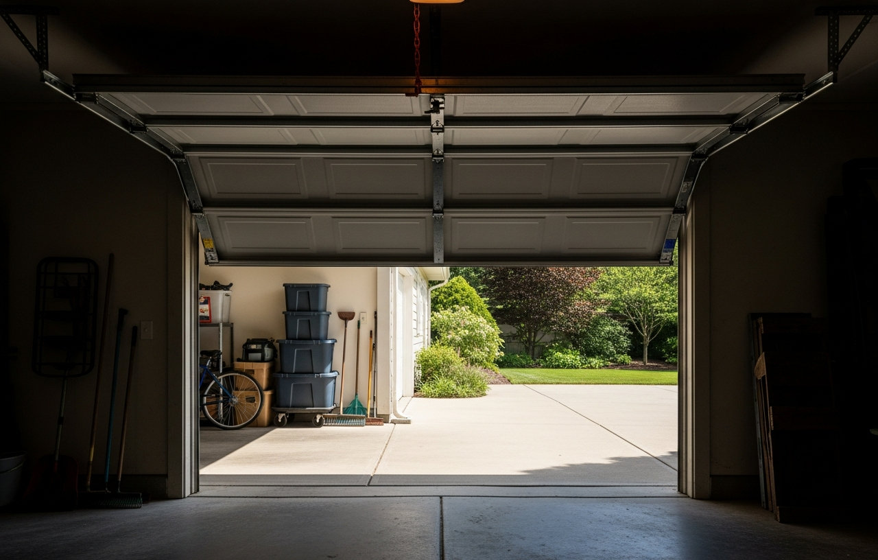 Garage Door Opens By Itself: 7 Causes and How to Stop It