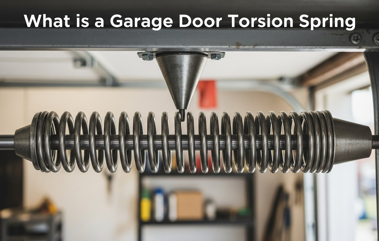 Garage Door Torsion Springs Explained: How They Work & Lifespan