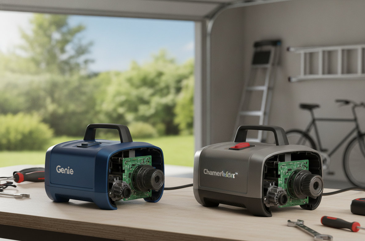 Genie vs. Chamberlain Garage Door Opener Reliability Comparison