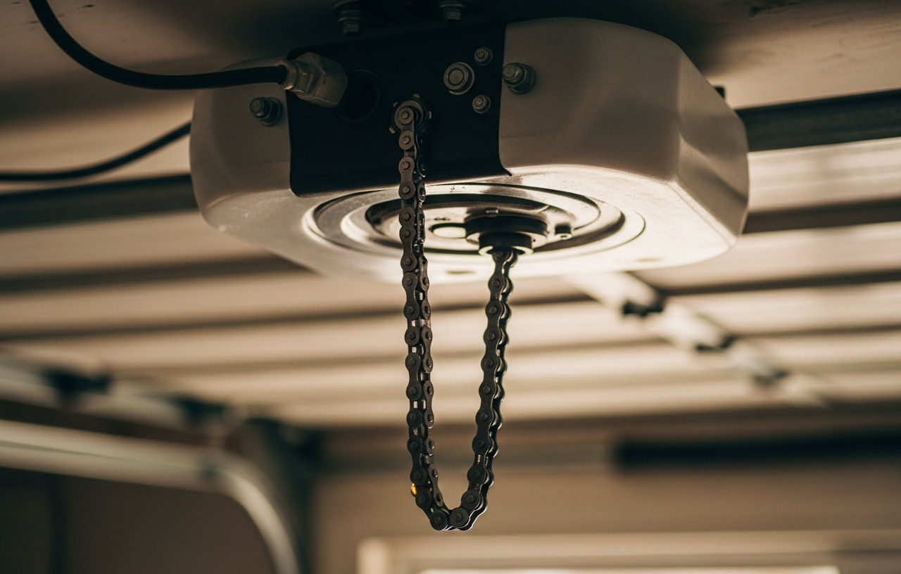 Loose Garage Door Opener Chain: How to Tighten It Safely