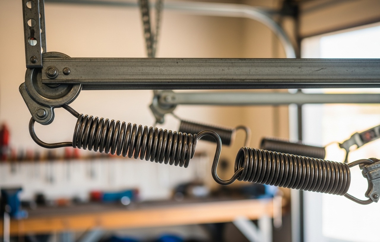 Understanding Garage Door Extension Springs: Function and Lifespan